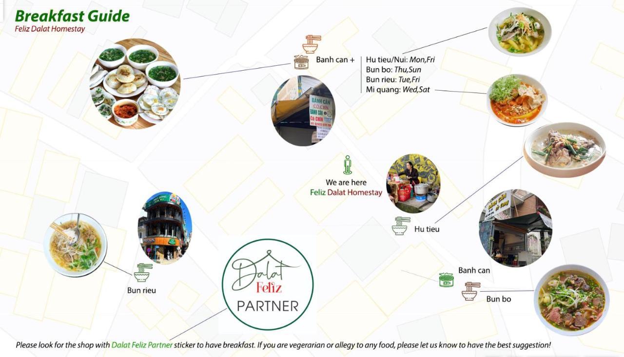 Feliz Dalat Homestay Eksteriør bilde